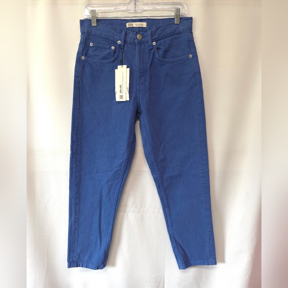 Zara Classic Blue Denim Pants